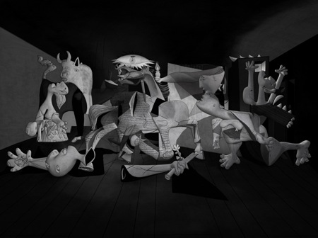 A 3D Exploration of Picasso's Guernica