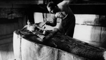 Howard Carter y el sarcófago de Tutankhamón